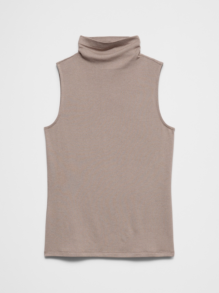 Soft Luxe Turtle-Neck Top