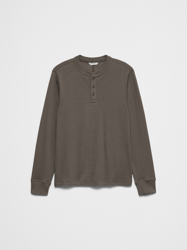 Mini Ribbed Henley