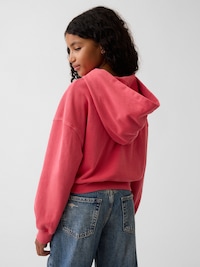 Kids VintageSoft Terry Wedge Zip Hoodie