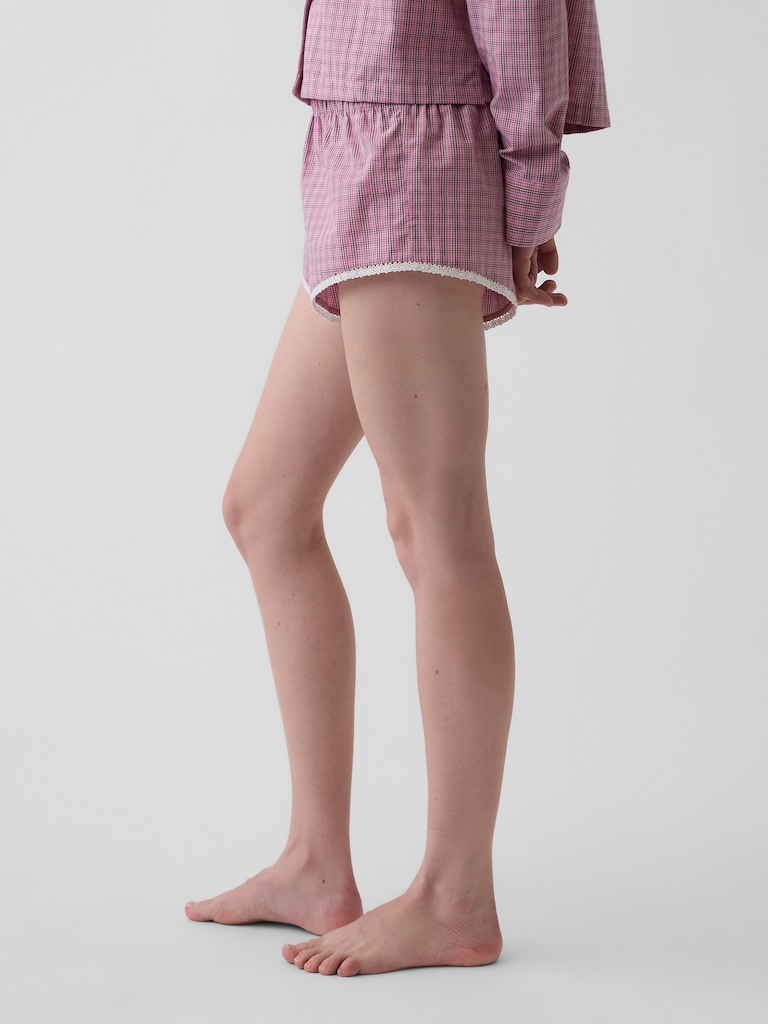 Poplin Bloomer PJ Shorts