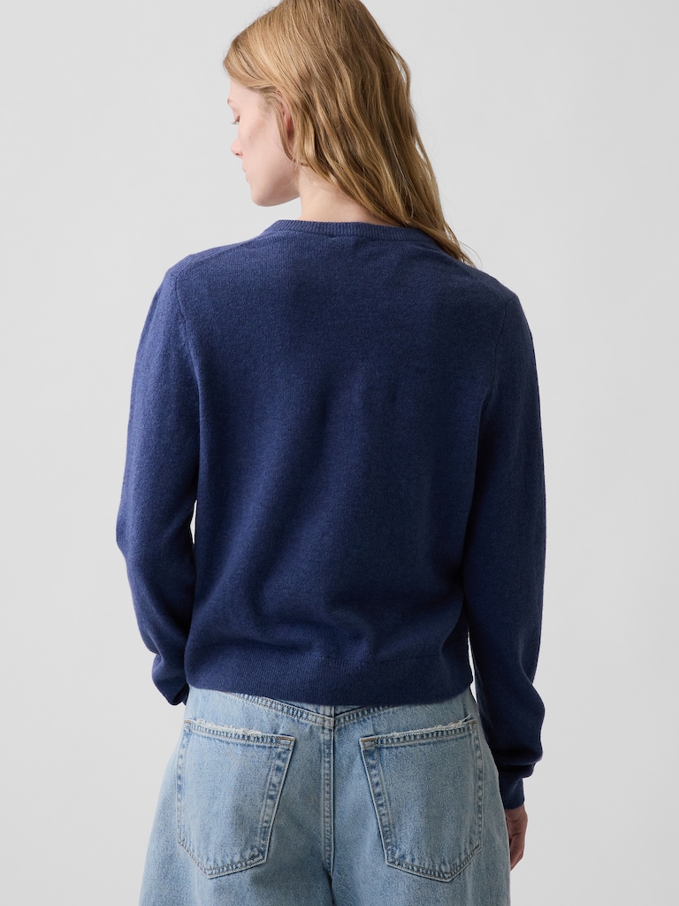 CashSoft Crop Cardigan