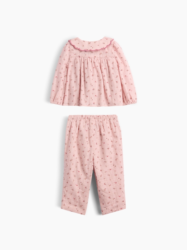 Baby Floral Outfit Set