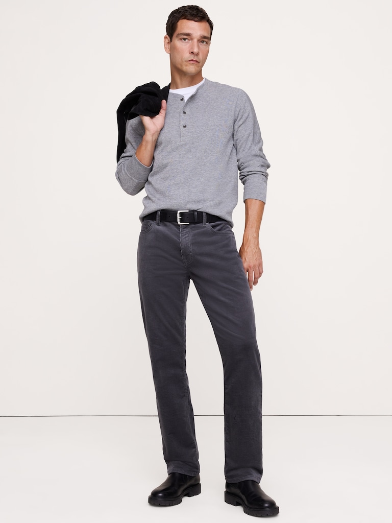 Straight Corduroy Traveler Pant