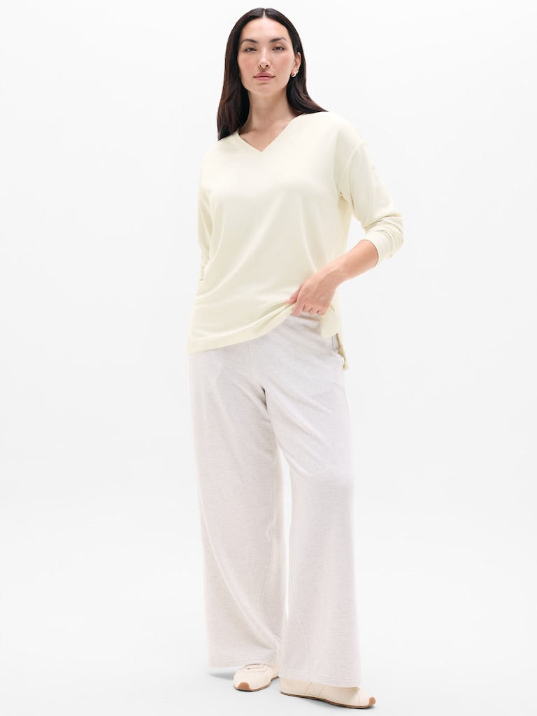 Seasoft V Neck Sweatshirt