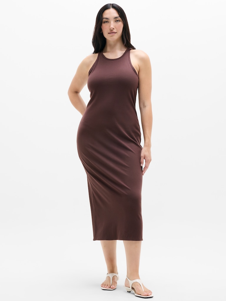 Signature Rib Maxi Dress