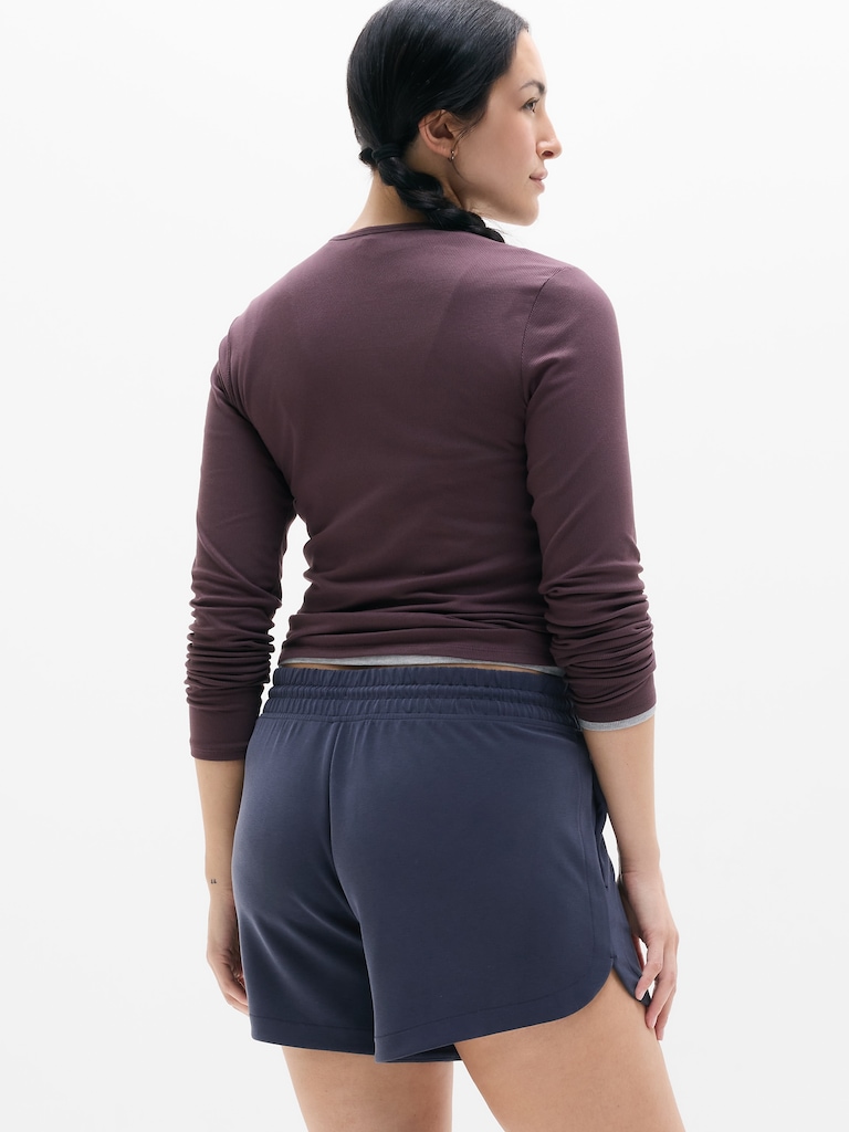 Seasoft Mid Rise 4" Short