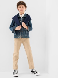 Uniform Straight Leg Tech Pants for Boys