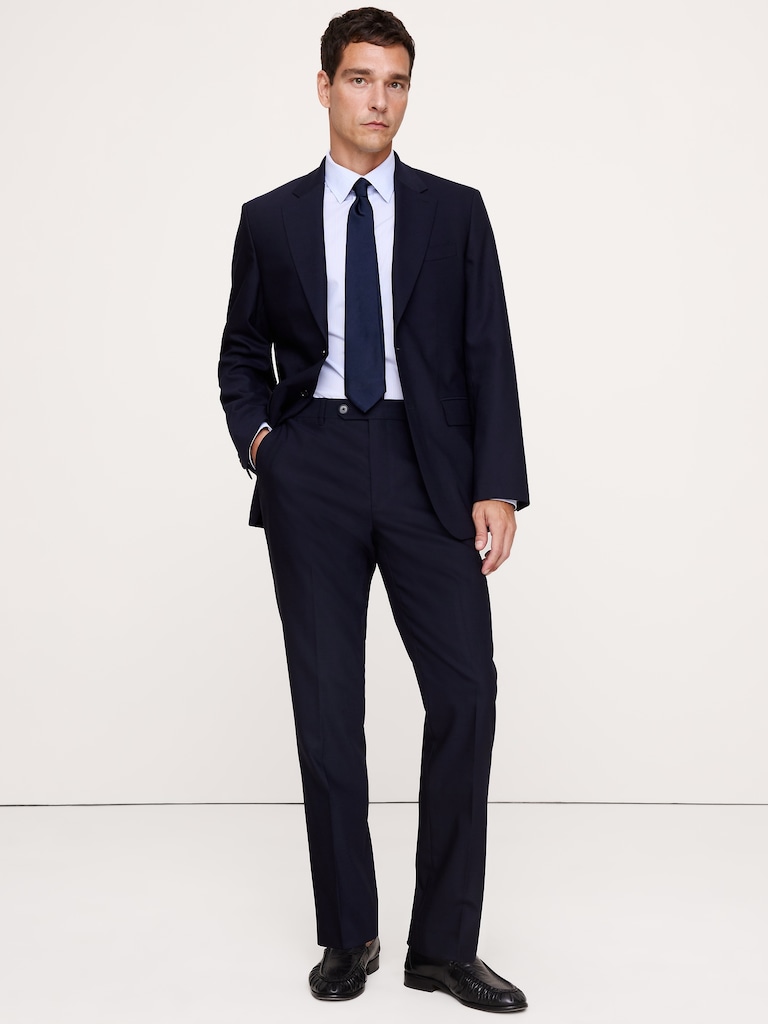 Tailored Slim Italian Baratha Suit Jacket