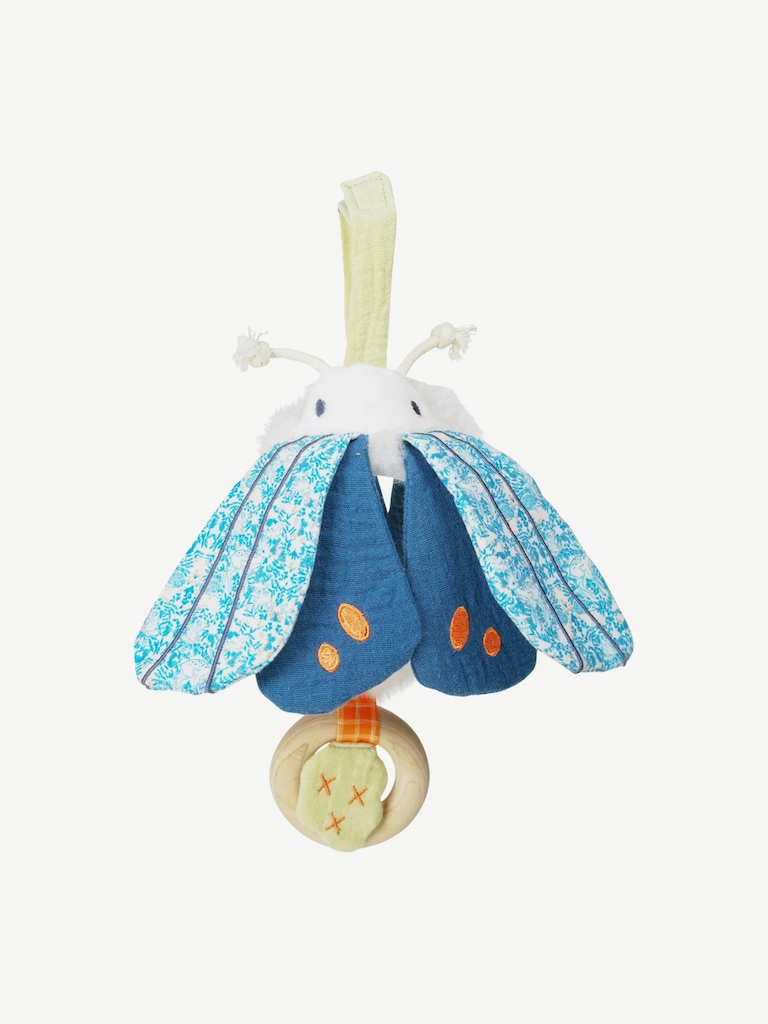 Manhattan Toy Folklore Plush Luna Moth Travel Toy