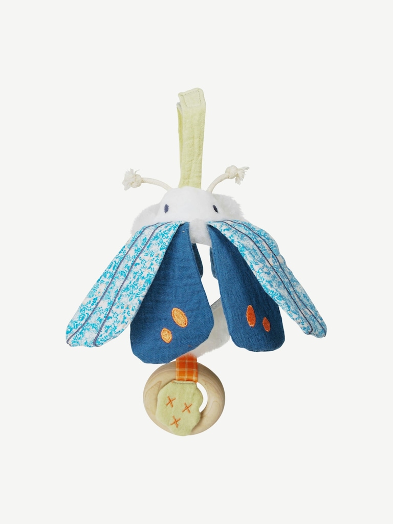 Manhattan Toy Folklore Plush Luna Moth Travel Toy