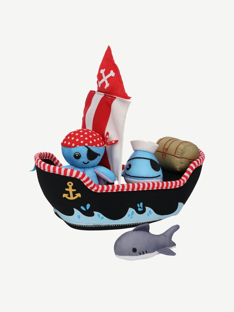 Manhattan Toy Neoprene Pirate Ship Bath Toy