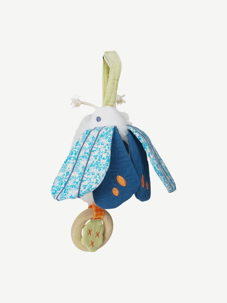 Manhattan Toy Folklore Plush Luna Moth Travel Toy