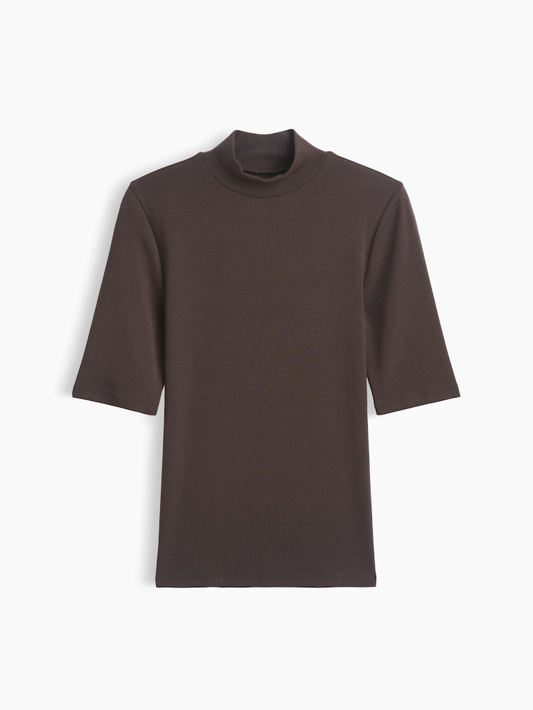 Modern Mockneck T-Shirt