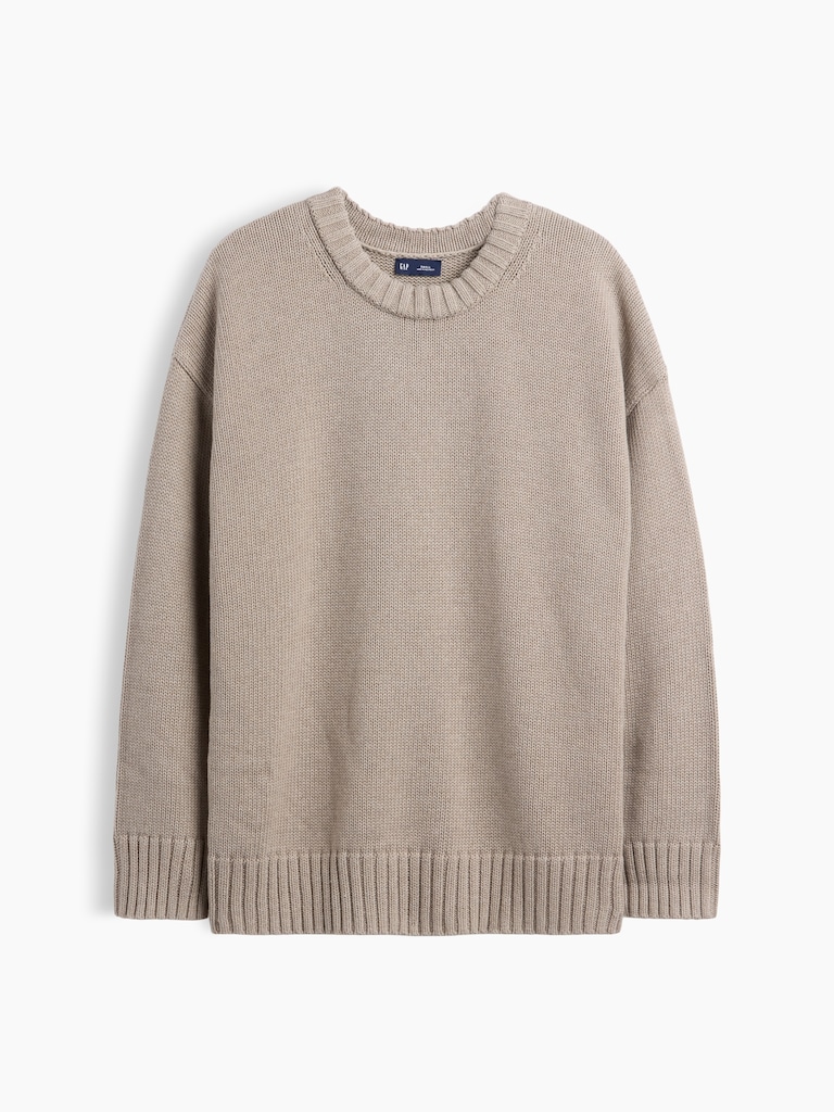 100% Cotton Oversized Sweater