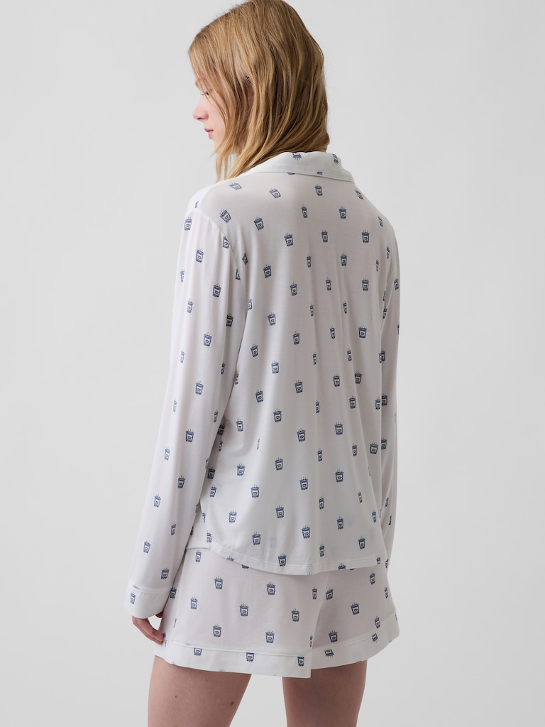 Softest Modal PJ Top