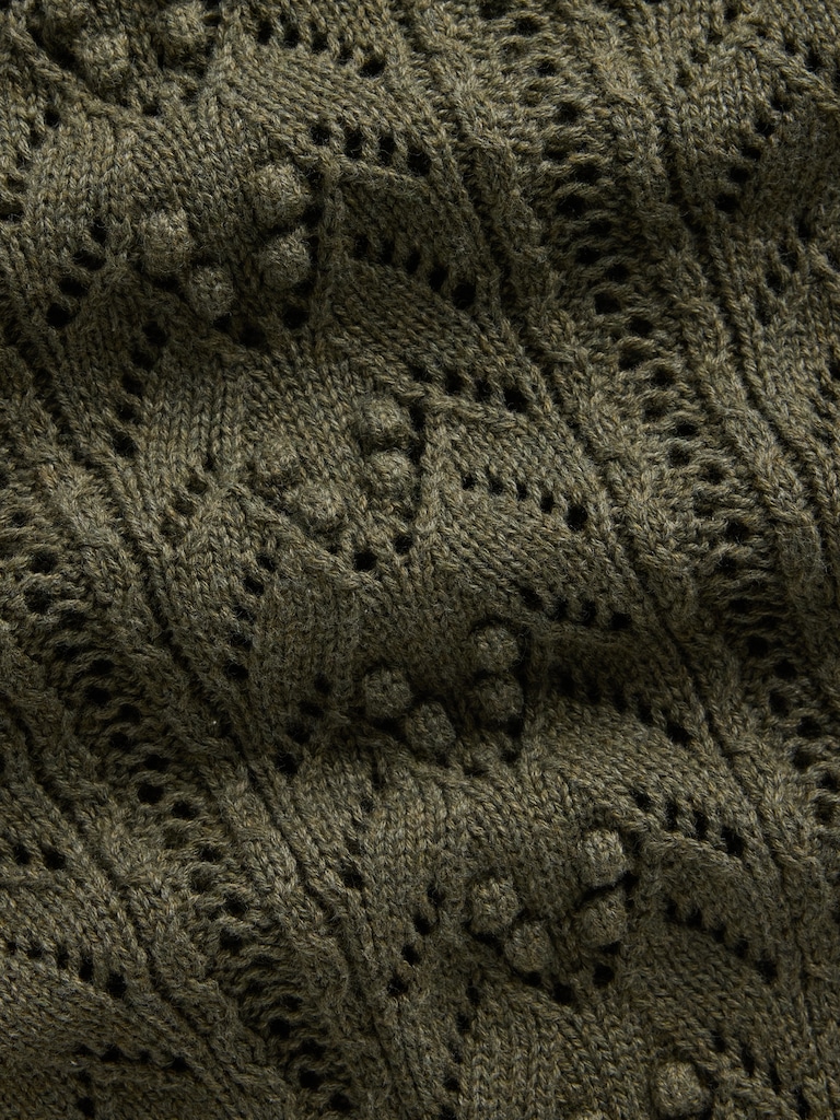 Baby & Toddler Textured Crewneck Sweater
