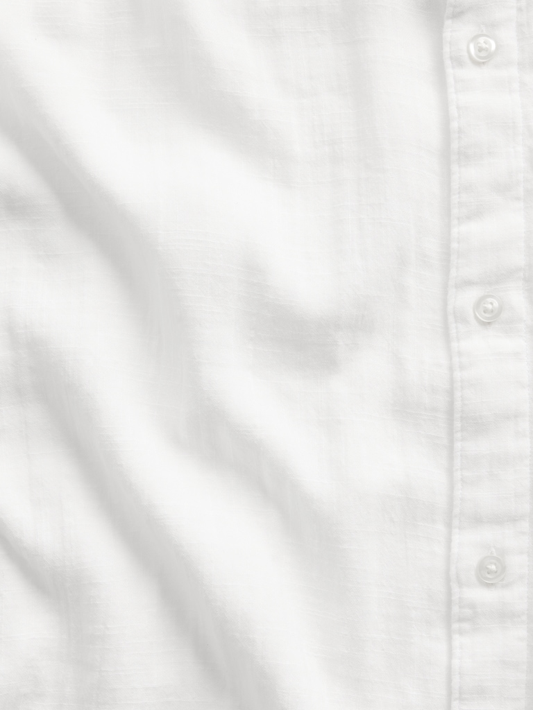 Gauze Shirt in Boxy Fit