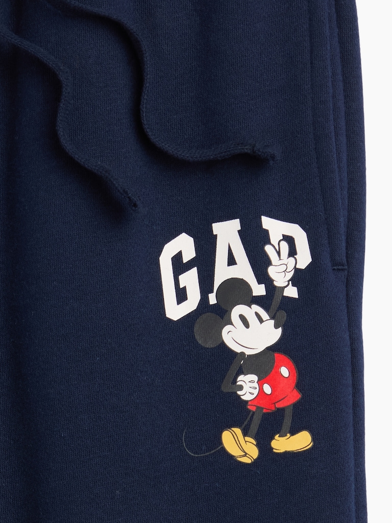 GapKids × Disney Mickey Mouse Relaxed Logo Joggers