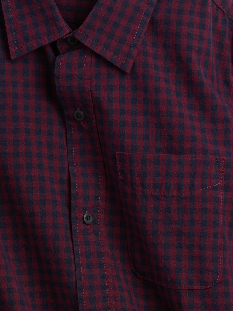 Kids Print Poplin Shirt