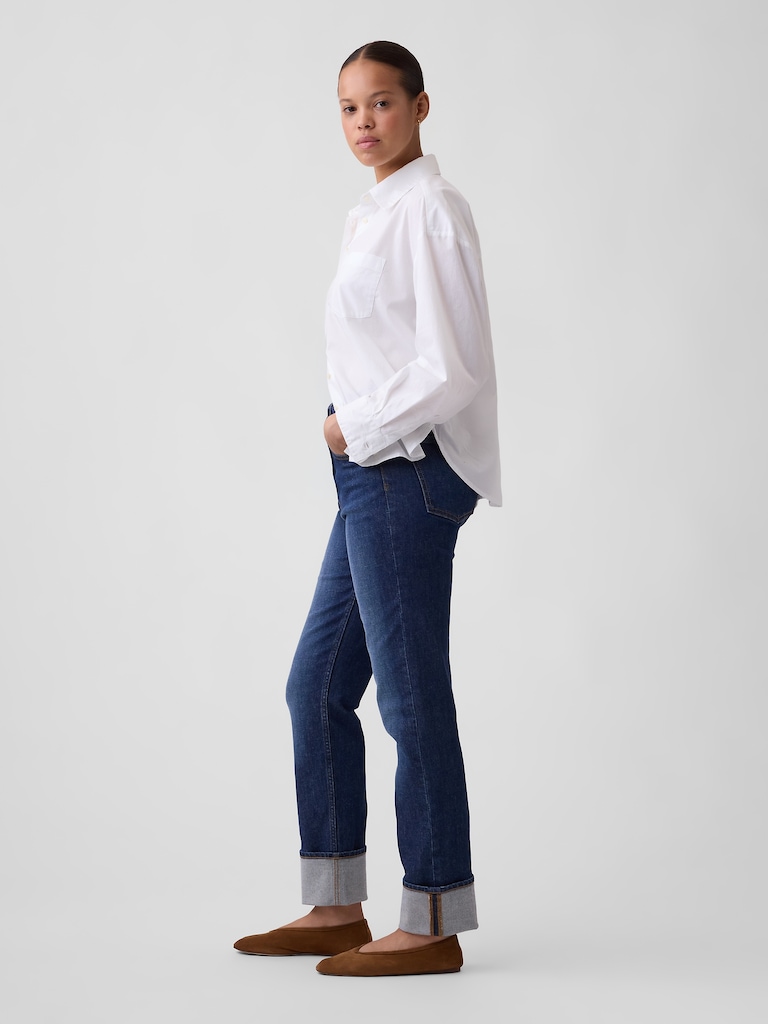 Curvy High Rise '90s Slim Straight Jeans