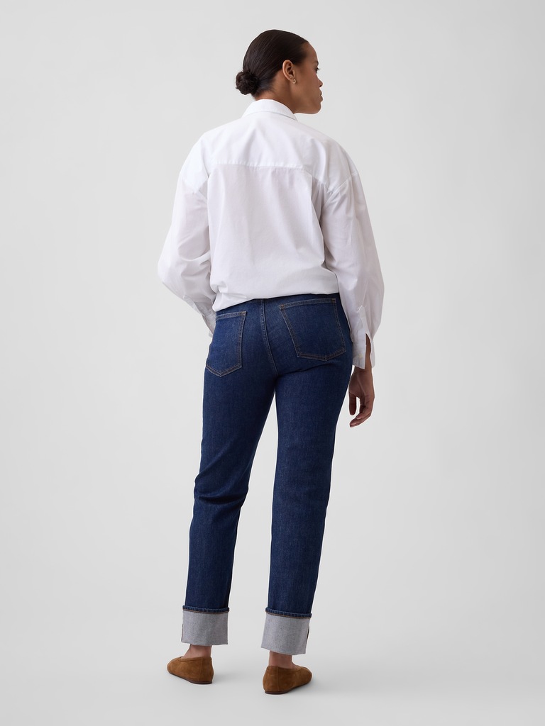 Curvy High Rise '90s Slim Straight Jeans