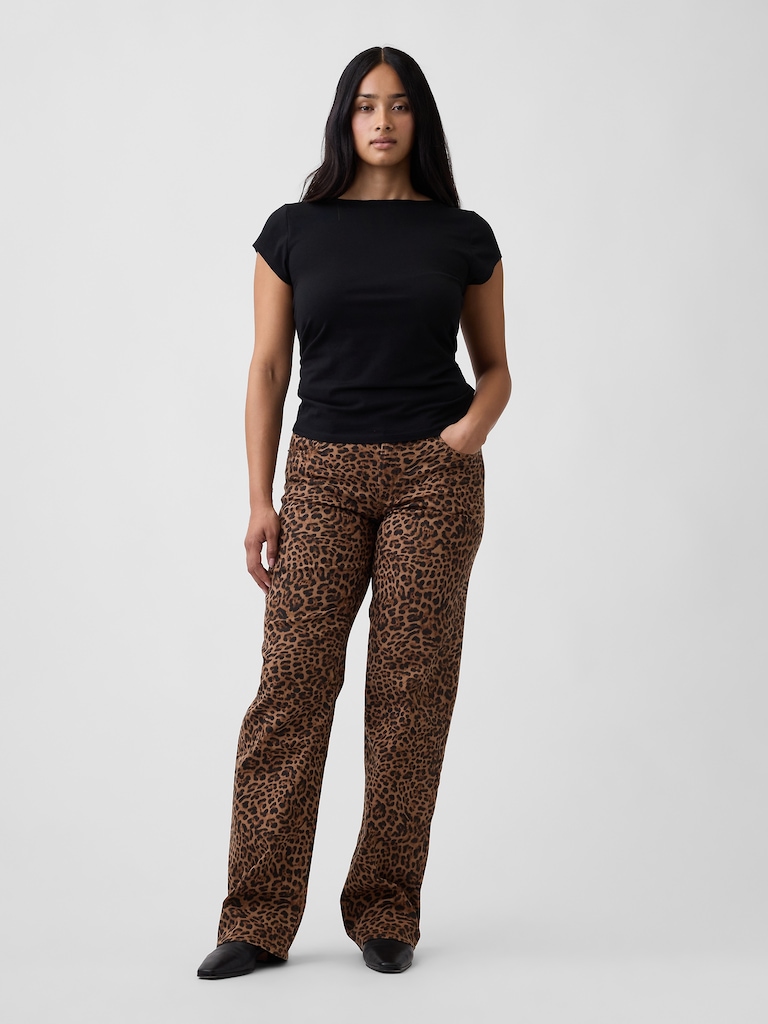 Low Rise '90s Loose Jeans