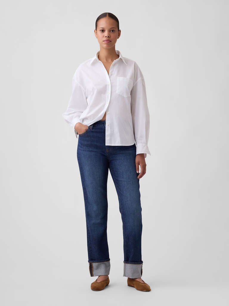 Curvy High Rise '90s Slim Straight Jeans