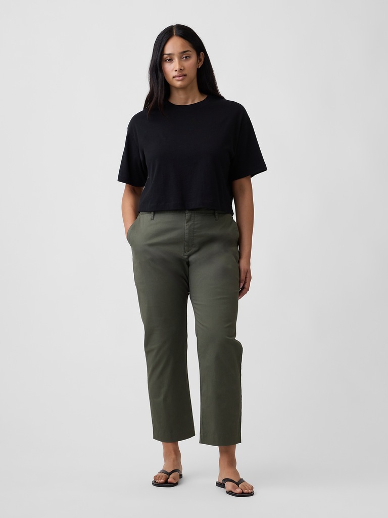 Mid Rise Downtown Khakis