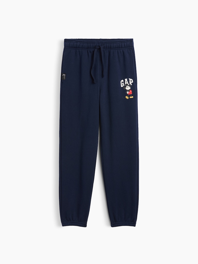GapKids × Disney Mickey Mouse Relaxed Logo Joggers