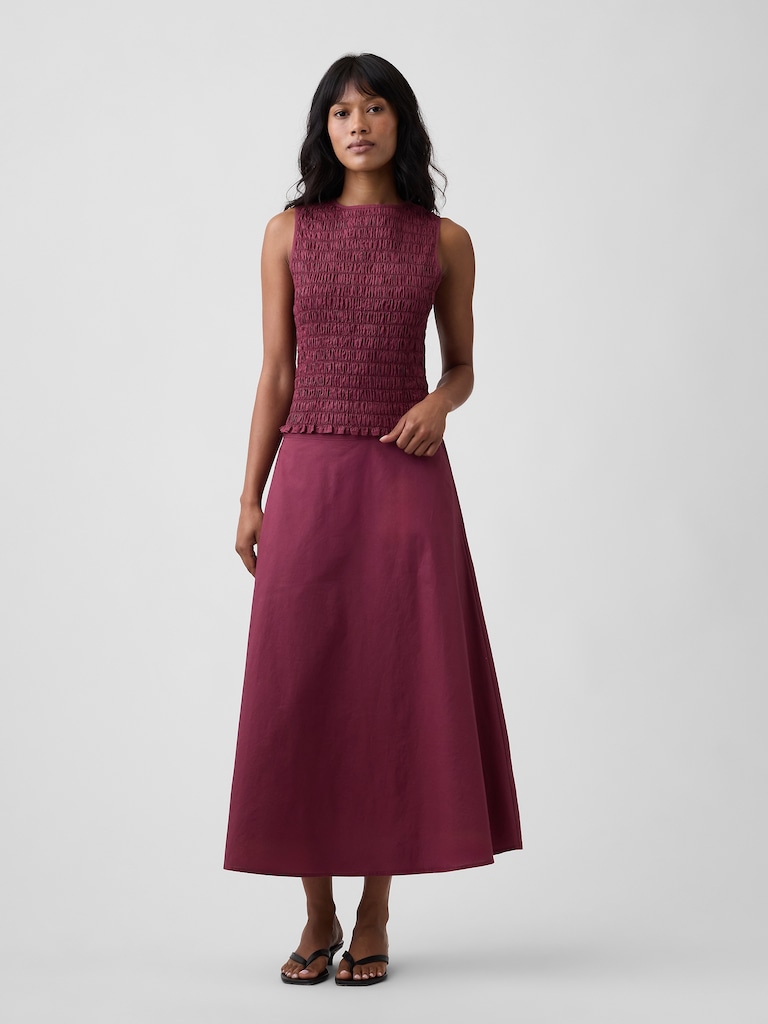 Pull-On Maxi Skirt
