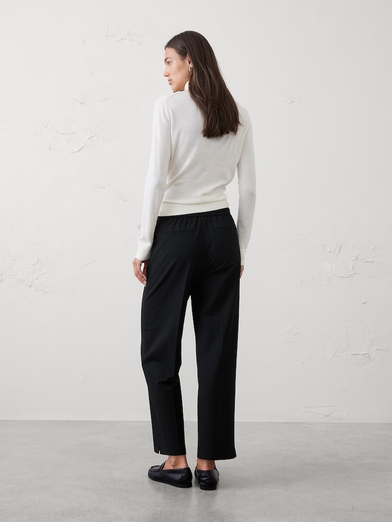 Hayden Sculpted Stretch Straight High-Rise Pant
