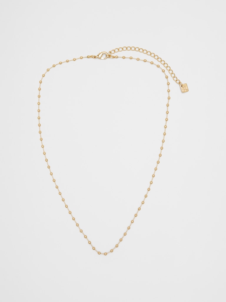 Delicate Beaded Layering Necklace