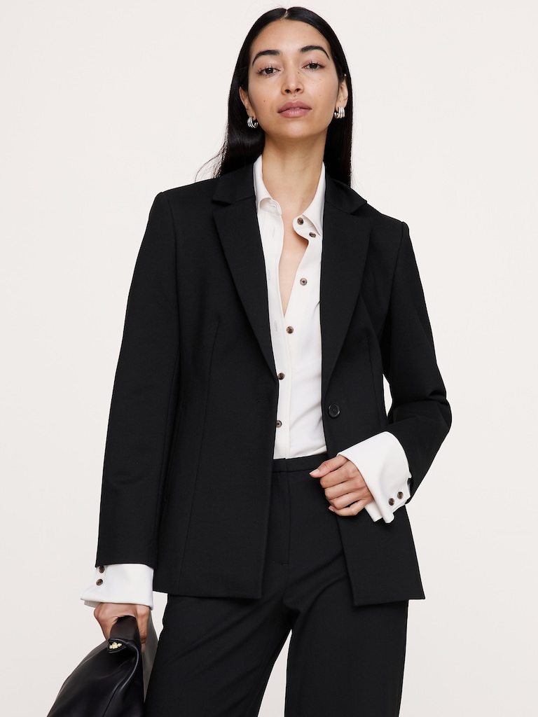 Slim Everywhere Ponte Blazer