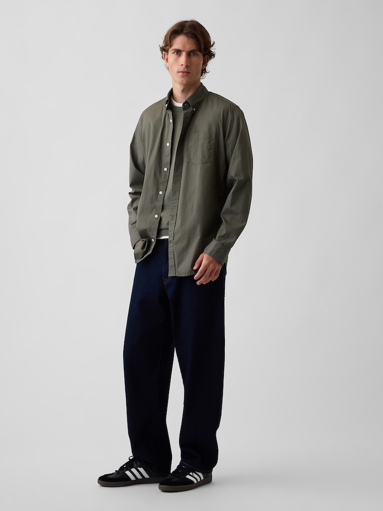 Organic Cotton Poplin Classic Shirt