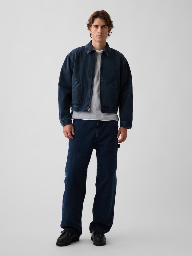Denim Boxy Workwear Jacket
