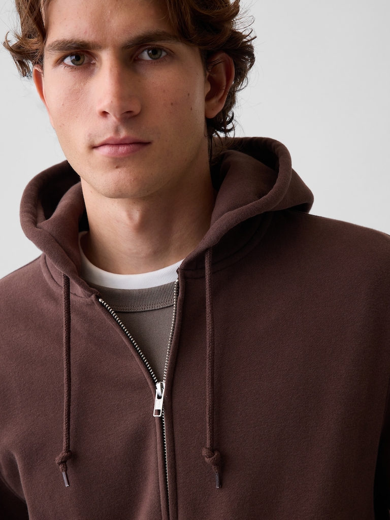 Adult VintageSoft Relaxed Zip Hoodie