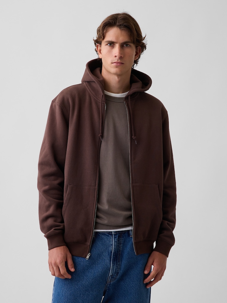 Adult VintageSoft Relaxed Zip Hoodie