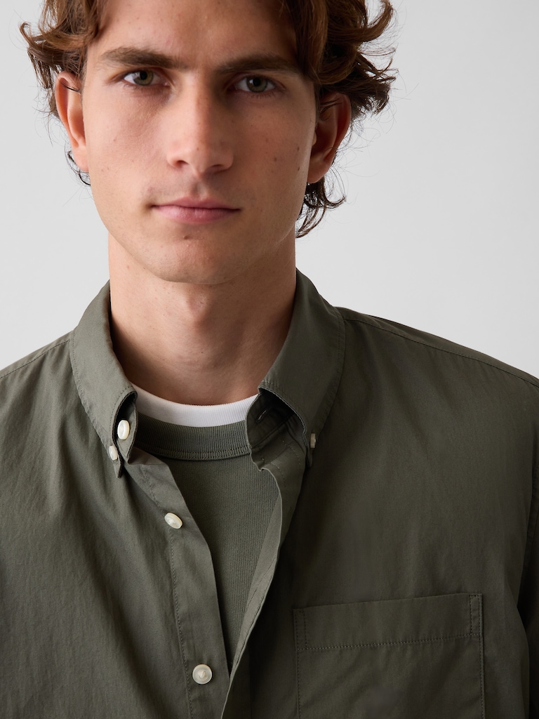 Organic Cotton Poplin Classic Shirt
