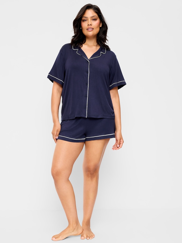 Sunday Sleep Knit Jersey Short Set