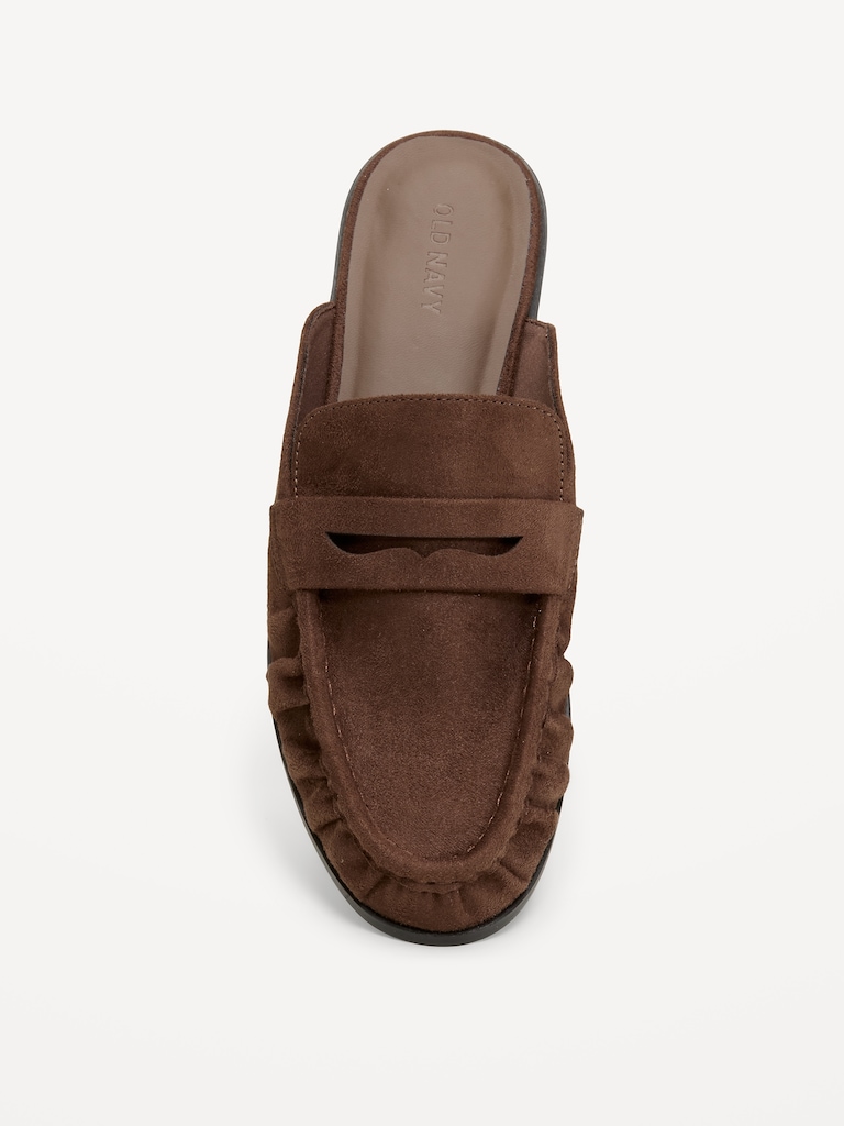 Loafer Mule Shoes for Women