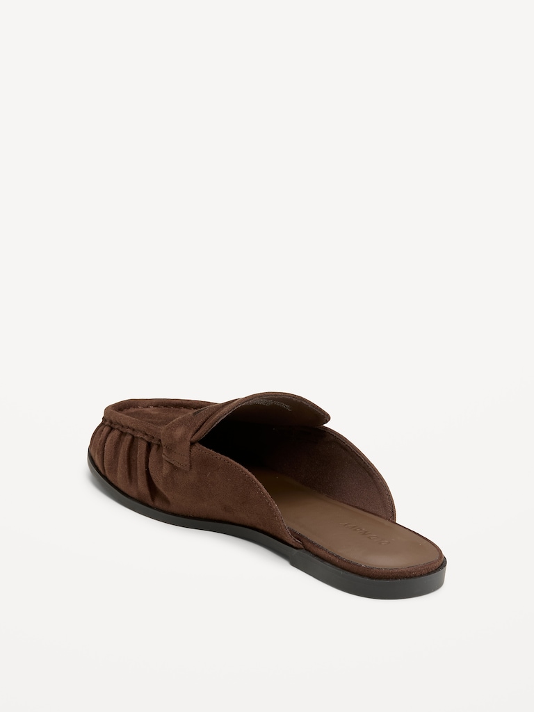Loafer Mule Shoes for Women