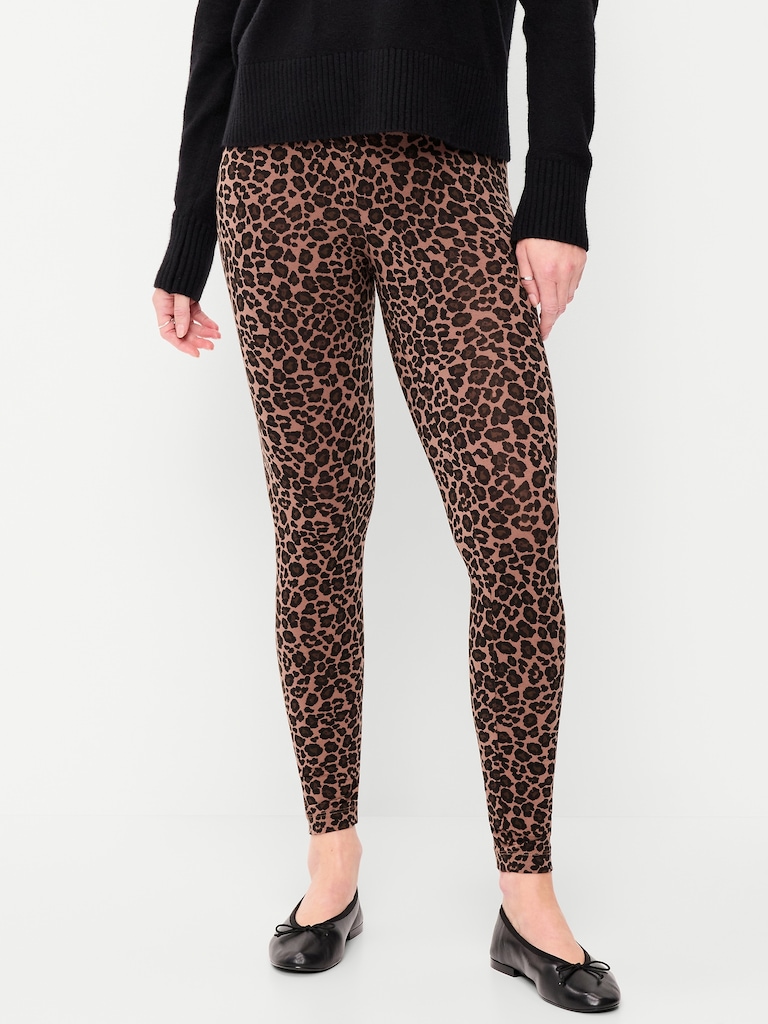 High-Waisted Fashion Layering Leggings 3-Pack