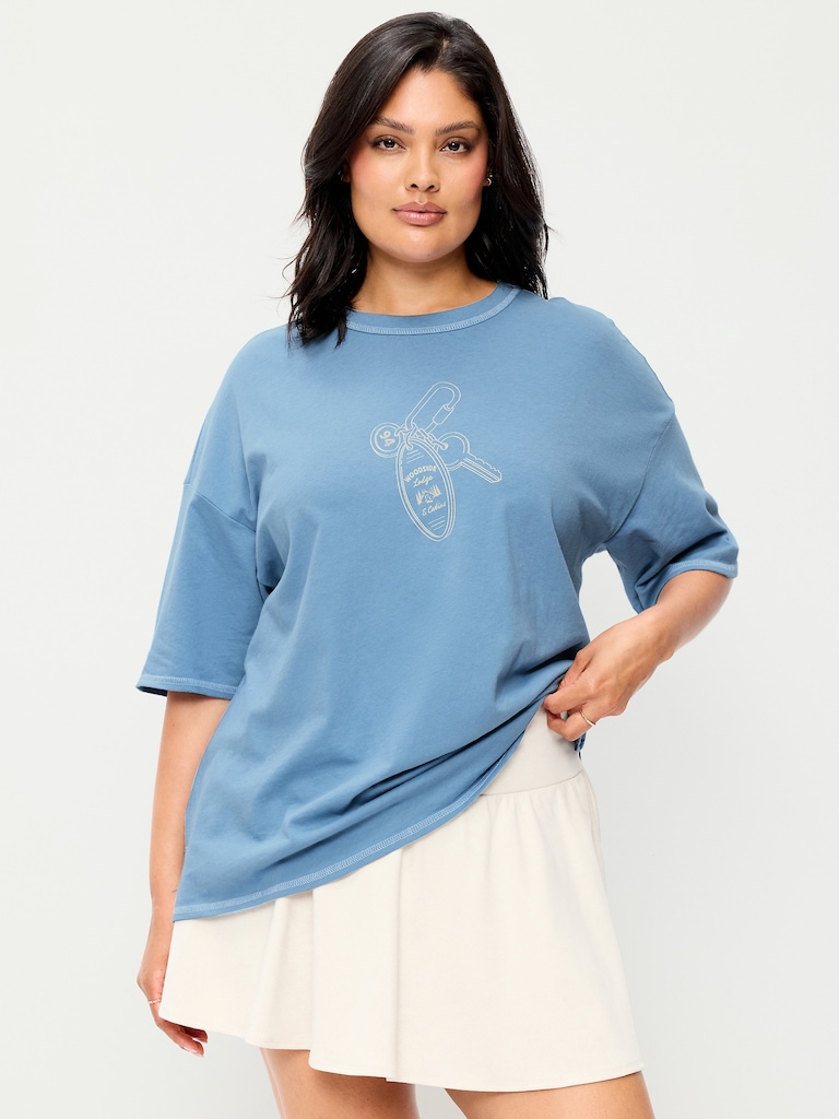 Crew-Neck Graphic T-Shirt