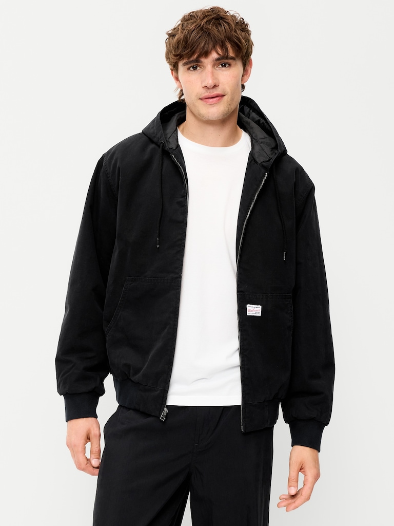 Oversized Canvas Hoodie
