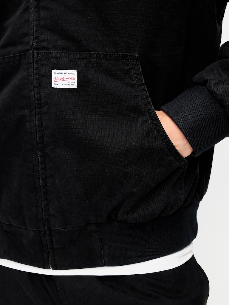 Oversized Canvas Hoodie