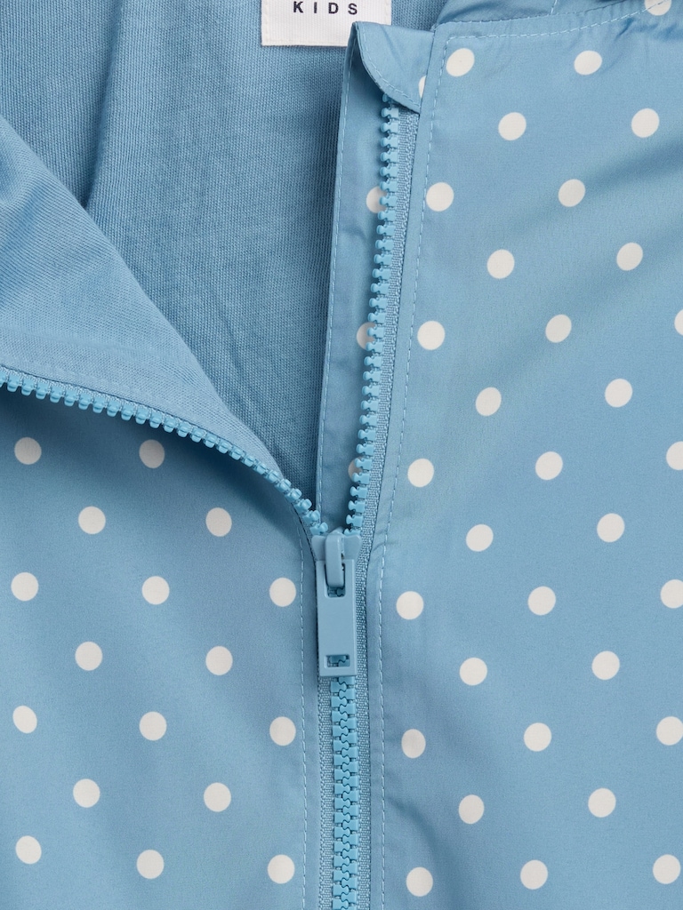 Kids Relaxed Print Windbreaker