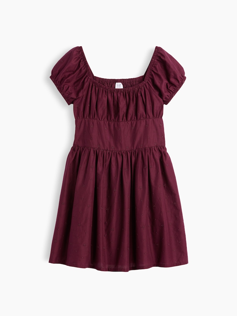 Kids Puff-Sleeve Dress