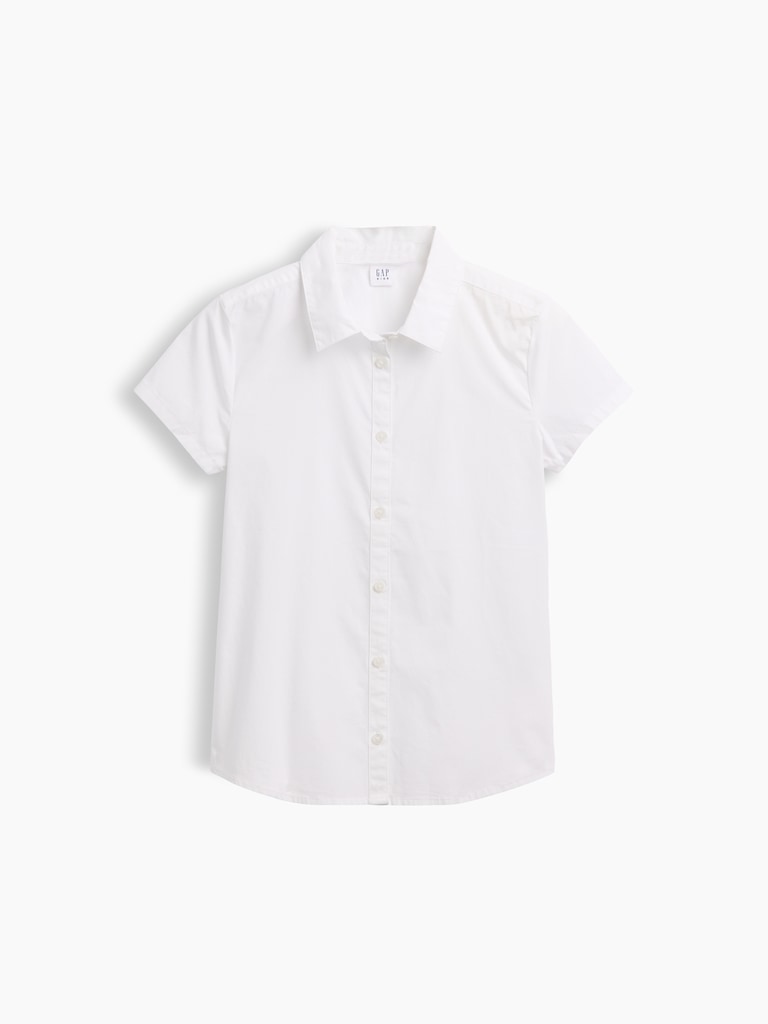 Kids Uniform Poplin Shirt
