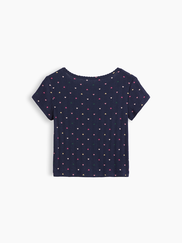 Baby & Toddler Pointelle Rib T-Shirt