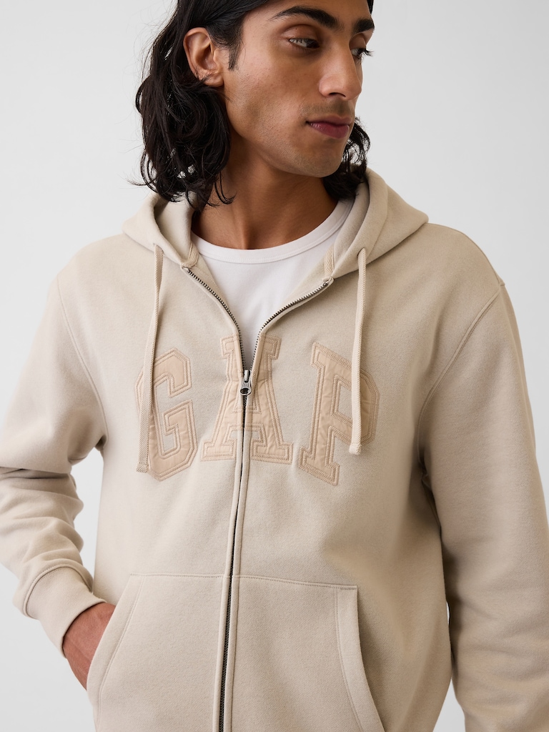 Adult VintageSoft Arch Logo Zip Hoodie